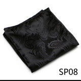 High Grade 2023 New Style Hot sale Silk Handkerchief Black Suit Accessories Solid Men Abraham Lincoln's birthday Pocket Square