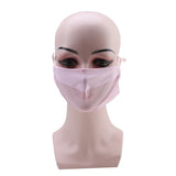Masque de protection solaire sans trace pour femmes, en soie glacée, anti-ultraviolet, respirant, fin, tendance, été, 2024