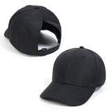 Casquette de baseball tendance couleur bonbon pour enfants, protection solaire, chapeau pour garçons et filles, casquette de voyage réglable à visière, chapeau à queue de cheval haute pour enfants