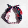 Clearance Fresh Colorful Turban Headbands Women Spring Summer Chiffon Headband Head Wrap Wide Lattice Hairband Hair Accessories