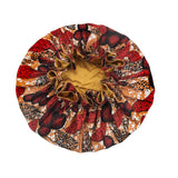 Bonnet de nuit double épaisseur en satin soyeux pour femme, grand bonnet réversible doublé de satin, couvre-chef pour la nuit, accessoires pour cheveux