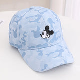 Casquette de baseball Mickey en coton pour enfants, offre spéciale, motif dessin animé, pour filles et garçons
