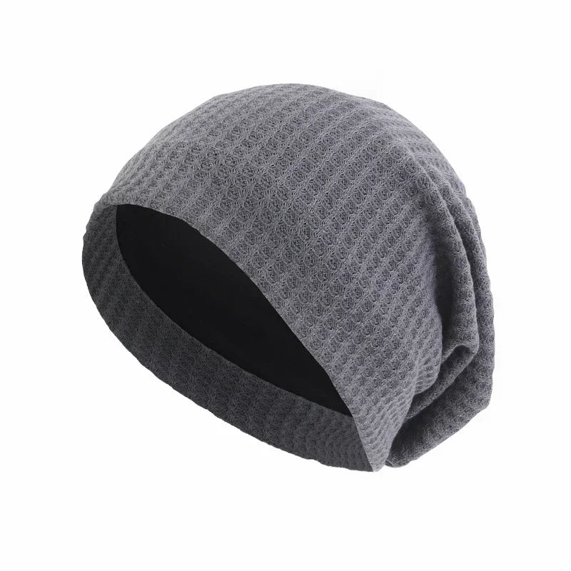 Bonnet de nuit unisexe doublé en satin pour femme et homme, bonnet de nuit ample pour soins capillaires, bonnet anti-chute, bonnet de nuit, couvre-chef