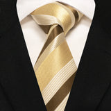 Cadeaux pour hommes EASTEPIC : cravates rayées, cravates rouges pour messieurs en vêtements raffinés, accessoires à la mode pour les occasions sociales