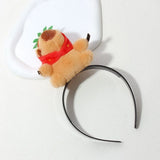 Headbands Summer Ladies Cute Face Wash Headband Funny Plush Hair Bands Hair Accessories Newborn Baby Props Children's Gifts