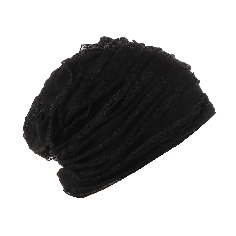 Bonnet de nuit unisexe doublé en satin pour femme et homme, bonnet de nuit ample pour soins capillaires, bonnet anti-chute, bonnet de nuit, couvre-chef