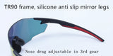 1 Lens NRC Cycling Sunglasses UV400 TR90 Sports Bicycle Glasses MTB Mountain Bike Fishing Hiking Riding Eyewear for Men Women