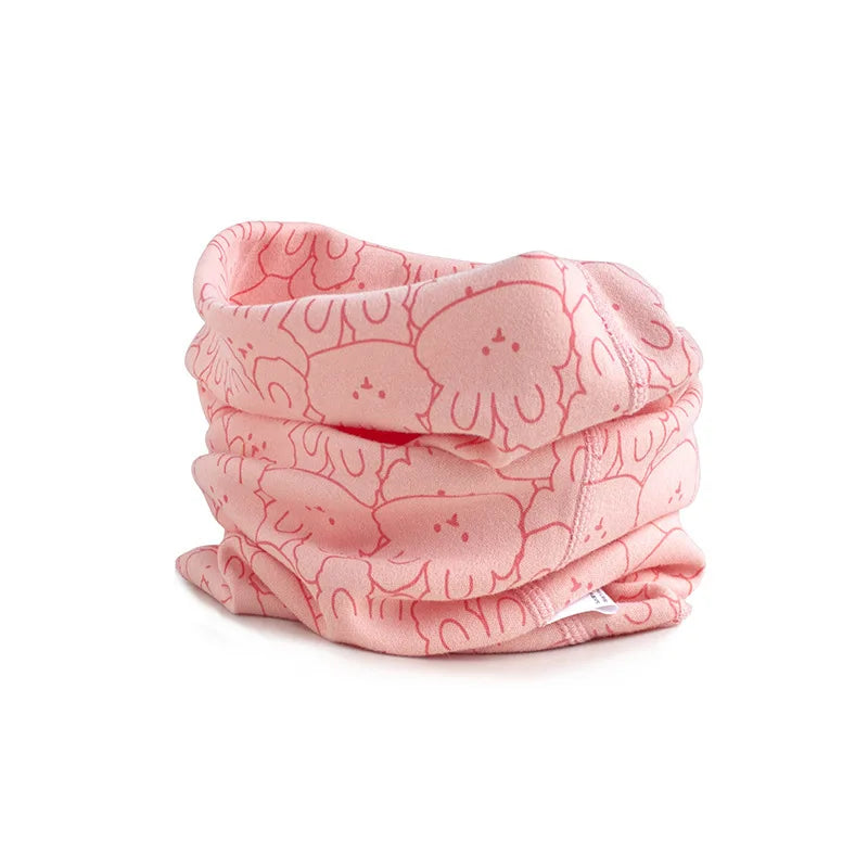 Foulard d'hiver pour bébé, chauffe-cou pour enfants, garçons et filles, foulard d'automne mignon, dessin animé, doux, col, écharpes pour enfants, nouveau