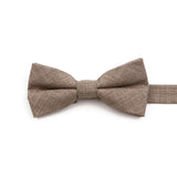 High Quality Mens Solid Color Bowtie Set For Men Children Wedding Party Dinner Accessory Pink Orange Father-son Bow Tie Gift