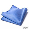 Vangise Brand Newest style  Silk Hanky Man Floral Gray Fit Business lover's day Pocket Square Handkerchiefs