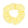 Women Lady Female Flower Hair Accessories LatticePrint Elastic Hairs Ties Yellow Scrunchies Hair Rope Girls Headwear