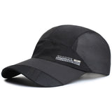 Casquette de baseball en maille pour homme et femme, chapeau de soleil avec visière, respirant, séchage rapide, pour l'extérieur, la pêche, la randonnée, la course à pied, le sport, tendance