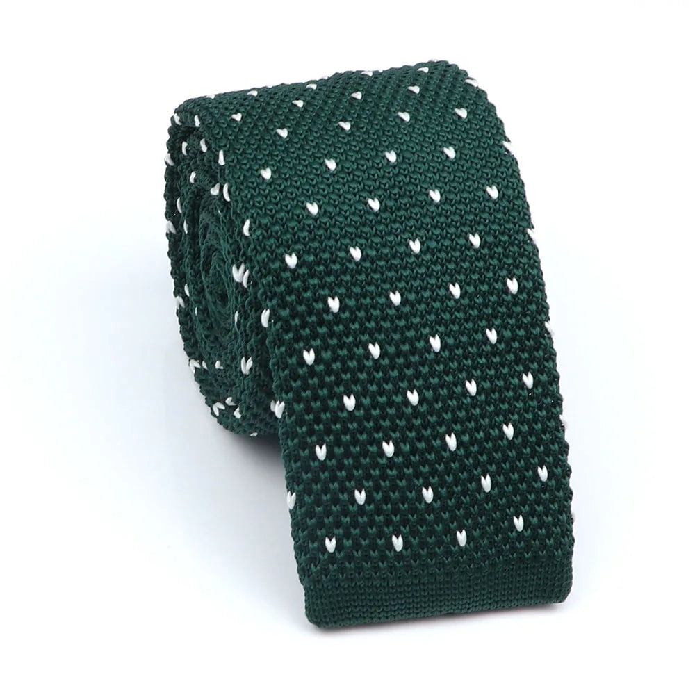 Cravate en tricot pour homme, tendance, fine, rayée, tissée, tricotée, colorée, chaude, design, idée cadeau