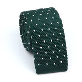 Cravate en tricot pour homme, tendance, fine, rayée, tissée, tricotée, colorée, chaude, design, idée cadeau