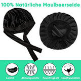 Bonnet de nuit en satin pour femme et homme, bonnet de nuit unisexe, bonnet de douche