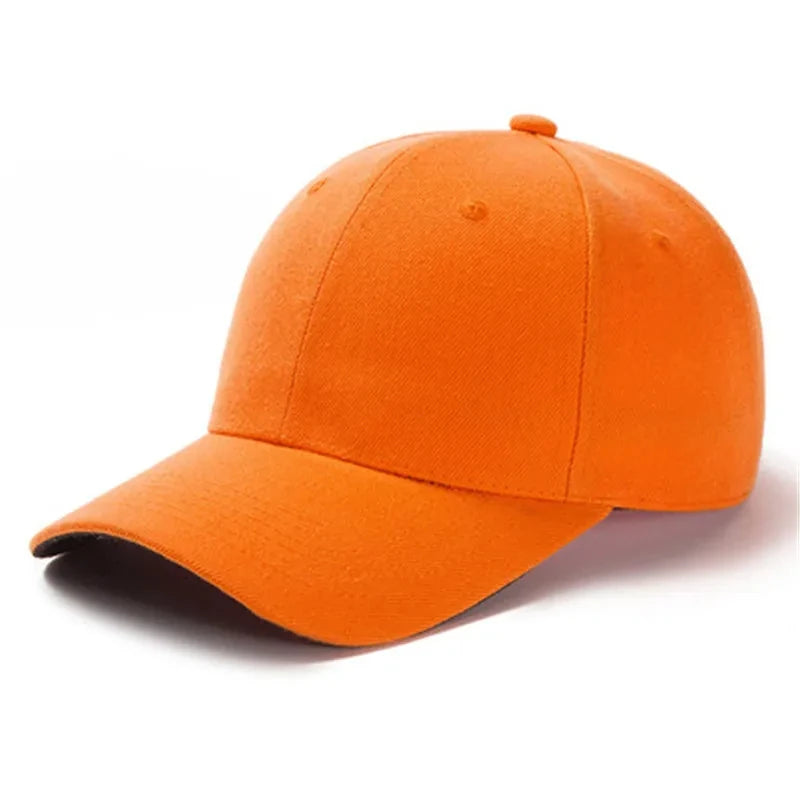 Unisex Cap Casual Plain Baseball Cap Adjustable Snapback Hats For Women Men Hip Hop Cap Street Dad Hat
