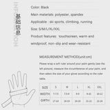 Winter Waterproof Men's Gloves Touchscreen Windproof Sports Fishing Driving Motorcycle Ski Non-slip Warm Cycling Women Gloves