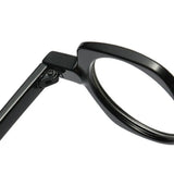 Round Square Frame Blue Light Blocking Glasses Japanese Style Unisex Non-Prescription Glasses Eyeglasses Frame