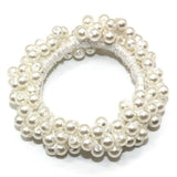 Pearls Beads Hair Ties Elastic Hair Bands For women Hair Rope Scrunchies Ponytail Holders Rubber Hair Accessories