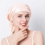 Bonnet de nuit en soie de mûrier 100 % naturelle, bonnet de douche en soie, bonnet de nuit, tâches ménagères, cuisine, soins capillaires, bonnet protecteur, accessoires pour cheveux