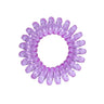 Telephone Wire Elastic Clear Hair Bands Plastic Spring Gum For Hair Ties No Crease Coil Hair Tie Ponytail Hair Accessories