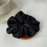 Elegant Silk Elastics Hair Band Solid Color Scrunchies for Women Girl Ponytail Holder Hair Rope Korean Hairband Hair Accessoires
