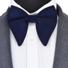 New Big Bow Ties Men's Solid Bowtie Red Black Yellow Fashion Bowknot For Men Wedding  Party Accessories