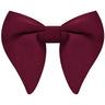 GUSLESON Fashion Pink Champagne Blue Solid Bow Tie For Men Classic Big Bowtie For Party Wedding Bowknot Adult Mens Tie