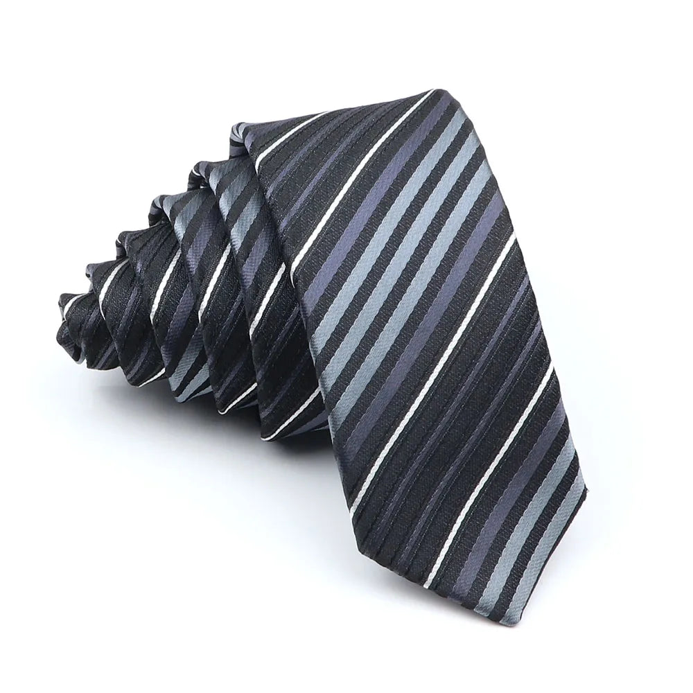 Cravates fines pour hommes et femmes, cravate fine à rayures, motif cachemire, 5 cm, tenue décontractée pour fête, mariage, col étroit, accessoire masculin