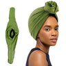 New Elegant Retro Turban for Ladies Cotton Headband Women Muslim Headscarf Beanie Cap Hair Cover Cap African Head Wraps Bonnet