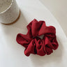 Elegant Silk Elastics Hair Band Solid Color Scrunchies for Women Girl Ponytail Holder Hair Rope Korean Hairband Hair Accessoires