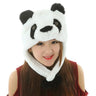 Cute Cosplay Costume Green Headgear Female Beanie Caps Cartoon Winter Autumn Hats Plush Hat Big Frog Eyes Hat Rabbit Bunny Ears