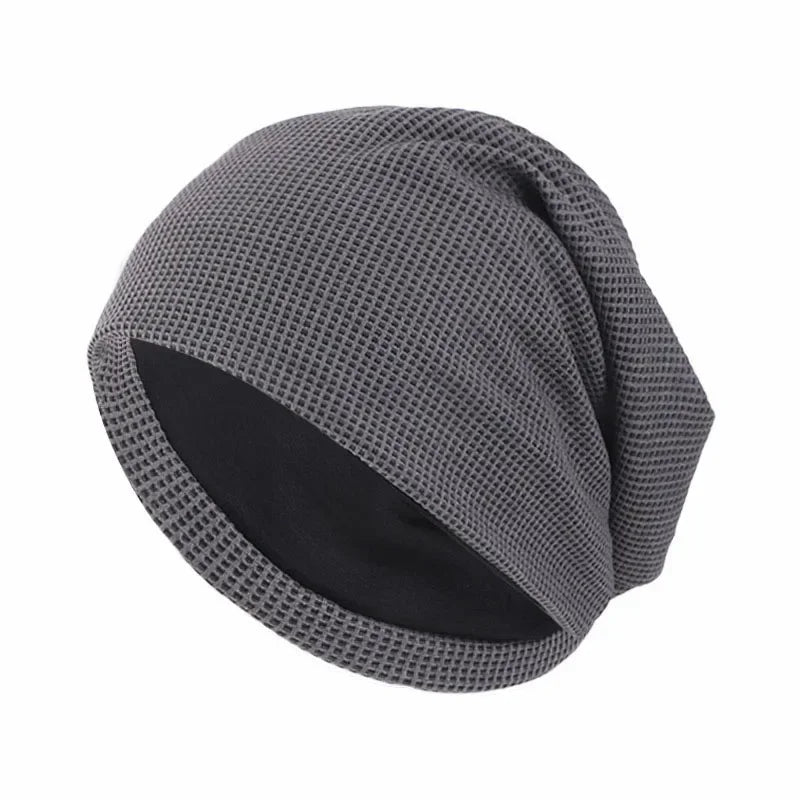 Bonnet de nuit unisexe doublé en satin pour femme et homme, bonnet de nuit ample pour soins capillaires, bonnet anti-chute, bonnet de nuit, couvre-chef