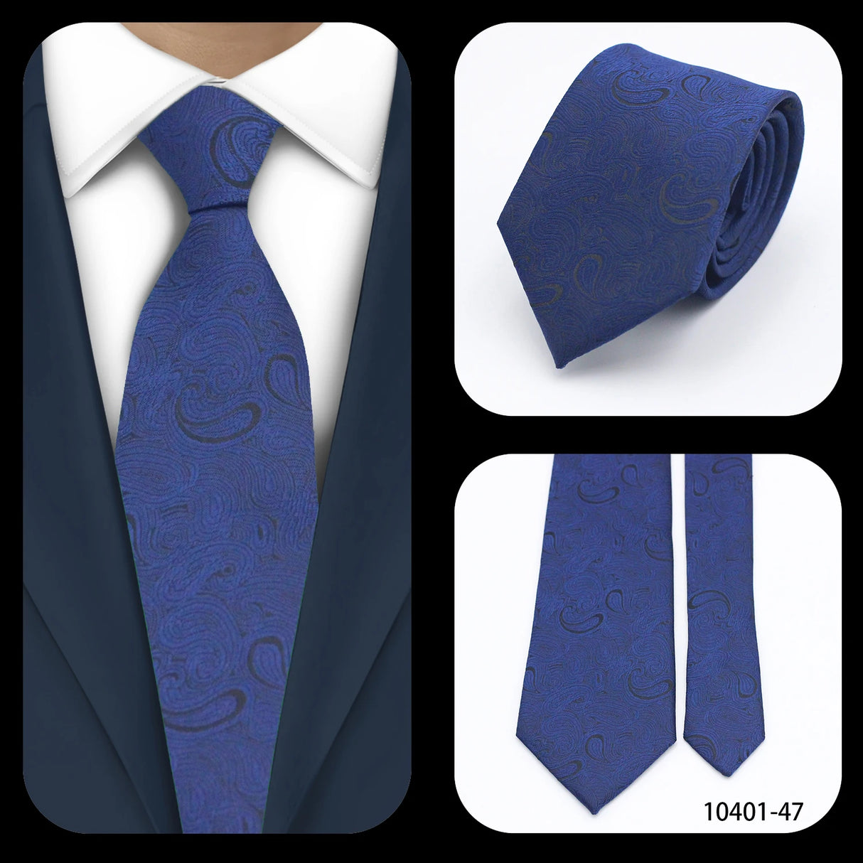 Cravates élégantes à pois pour hommes LYL 7 cm, cravate de luxe avec imprimé géométrique, cadeau pour invités, accessoires de festival pour gentleman