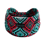 Women Hair Bands Headband Bohemian Sports Run Bandage Elastic Girl Wide Headband Print Wide Headwrap Headpiece Hairband Ladies