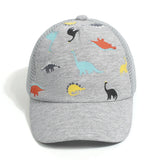 Casquette d'été pour bébé garçon, motif dinosaure, chapeau de soleil pour enfants, accessoires de sport, voyage, casquette de baseball réglable, 0 à 5 ans