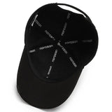 Hat Men's Tide Sunshade Cap Korean Men's Sun Hat Black Ins Tide Simple Casual And Versatile Baseball Cap