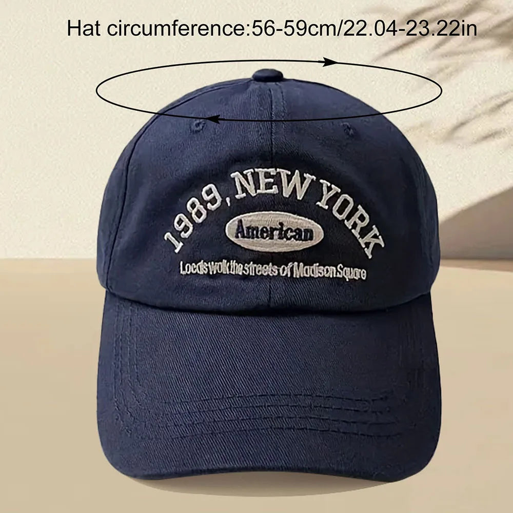 Une casquette de baseball ajustable brodée rétro, chapeau de soleil décontracté pour hommes et femmes, parfaite pour la fête du Super Bowl dimanche