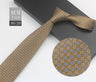 Cravate à fleurs en grille, tissée en gros, 8 cm, accessoires de mariage, bleu, homme, pois, cachemire, convient aux groupes, fêtes, bureau