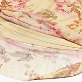 Suninheart Elegant 2 Pieces Dress Set with Scarf Women Fashion Matching Sets Sexy Cropped Top and Long Dress Set Casual Dress