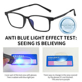 High Quality Pure Titanium Reading Glasses for Men Anti Blue Light Presbyopia Eyewear with Diopter+1.0 To +4.0
