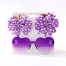 3Pcs/set Cute Solid Kids Dot Hairpin Colorful Heart Sun Glasses Set Girls Boutique Bowknot Hair Clips Children Hair Accessories