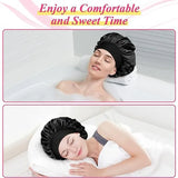 Silk Hat Satin Hat Bonnets for Women Hair Bonnet for Sleeping Hair Night To Sleep Bonnets Silk YM01