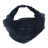 White Hair Elastic Hair Band Sequin Shiny Cloth Mother Hair Hoop Women Headband Korean Headwear Wide Hair Band Mesh Hairbands