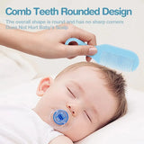 Kit de soins quotidiens pour nouveau-né, 10 pièces, brosse de toilettage pour bébé, peigne, coupe-ongles sûr, cadeau pour bébé
