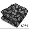 Pocket Square Handkerchief Nice Handmade Woven 100% Silk Hanky Pocket Square Printed  hombre Pink Office Clothing accessories