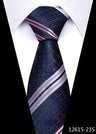 Cravate pour homme, 7,5 cm, de luxe, gris foncé, accessoires de mariage, à pois, pour le travail