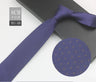 Cravate à fleurs en grille, tissée en gros, 8 cm, accessoires de mariage, bleu, homme, pois, cachemire, convient aux groupes, fêtes, bureau