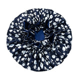 Bonnet de nuit double épaisseur en satin soyeux pour femme, grand bonnet réversible doublé de satin, couvre-chef pour la nuit, accessoires pour cheveux