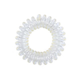 Telephone Wire Elastic Clear Hair Bands Plastic Spring Gum For Hair Ties No Crease Coil Hair Tie Ponytail Hair Accessories